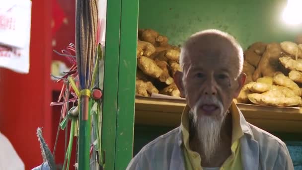 Une visite dans le marché alimentaire animé de Hong Kong — Video