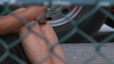 Hong Kong yollarında yoksulluk ve sefalet