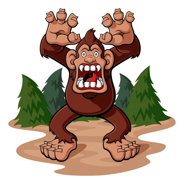 Bigfoot — Stock Vector