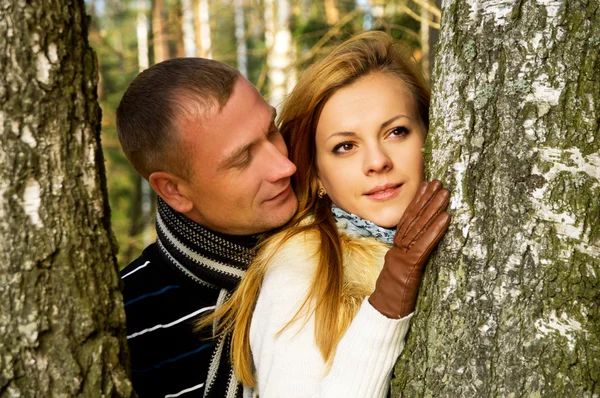 Beautiful couple in love — Stock Photo, Image