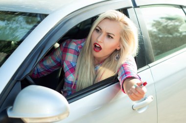 Saldırganlık yolda o yemin ediyor