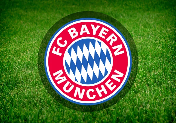 The emblem of the club BAYERN — Stock Photo, Image