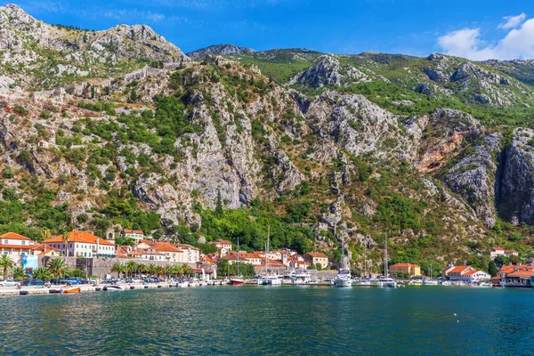 Adriaküste Der Bucht Von Kotor Montenegro — Stockfoto