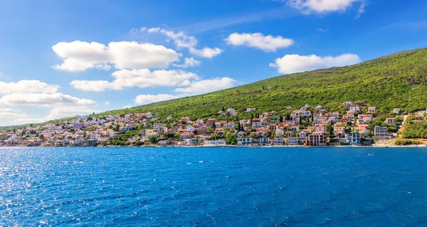 Villages Coast Kotor Bay Adriatiac Sea Montenegro — Stock Photo, Image