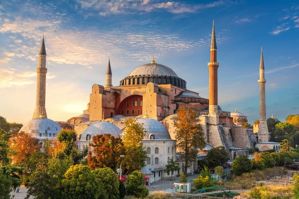 Hagia Sophia, знаменитая достопримечательность Стамбула, Турция — стоковое фото