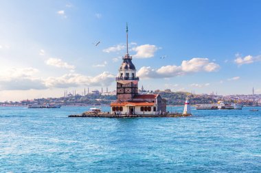 Boğazdaki Bakireler Kulesi, İstanbul, Türkiye
