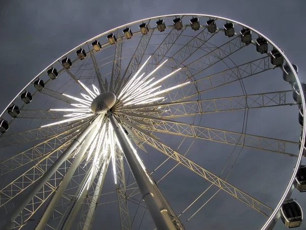 Majestic Niagara Skywheel Największe Koło Obserwacyjne Kanady — Zdjęcie stockowe