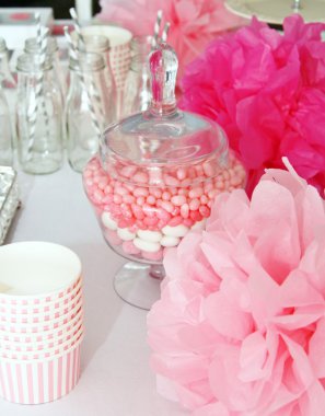 Baby shower decorations clipart