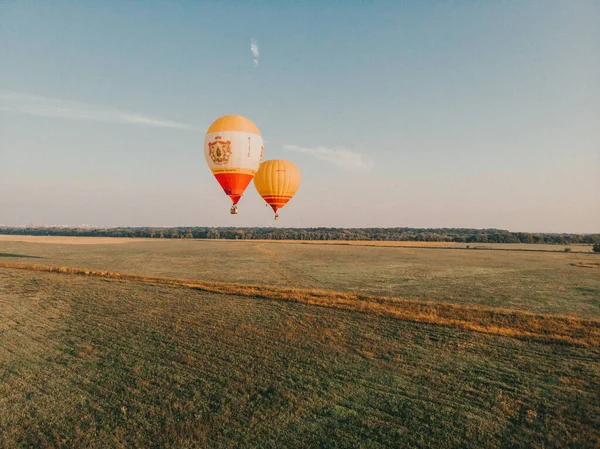 Heißluftballons Rjasan Russland Juli 2021 Bunte Heißluftballon Epischen Flug Über — Stockfoto