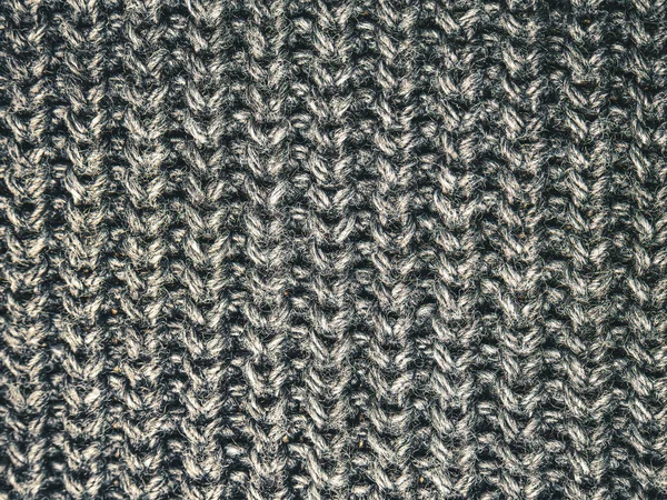 Oberfläche Aus Woll Strickstoff Aus Garn Nahaufnahme — Stockfoto