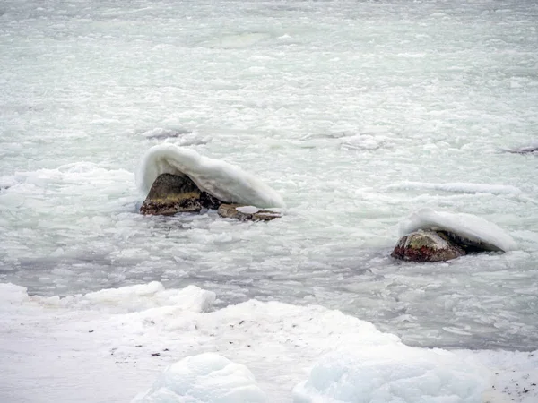 Coast Baltic Sea Winter Estonia — Stock Photo, Image