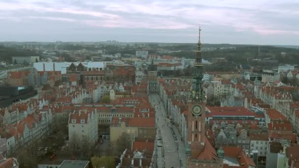 Пролетать Над Старым Городом Гюмри — стоковое видео