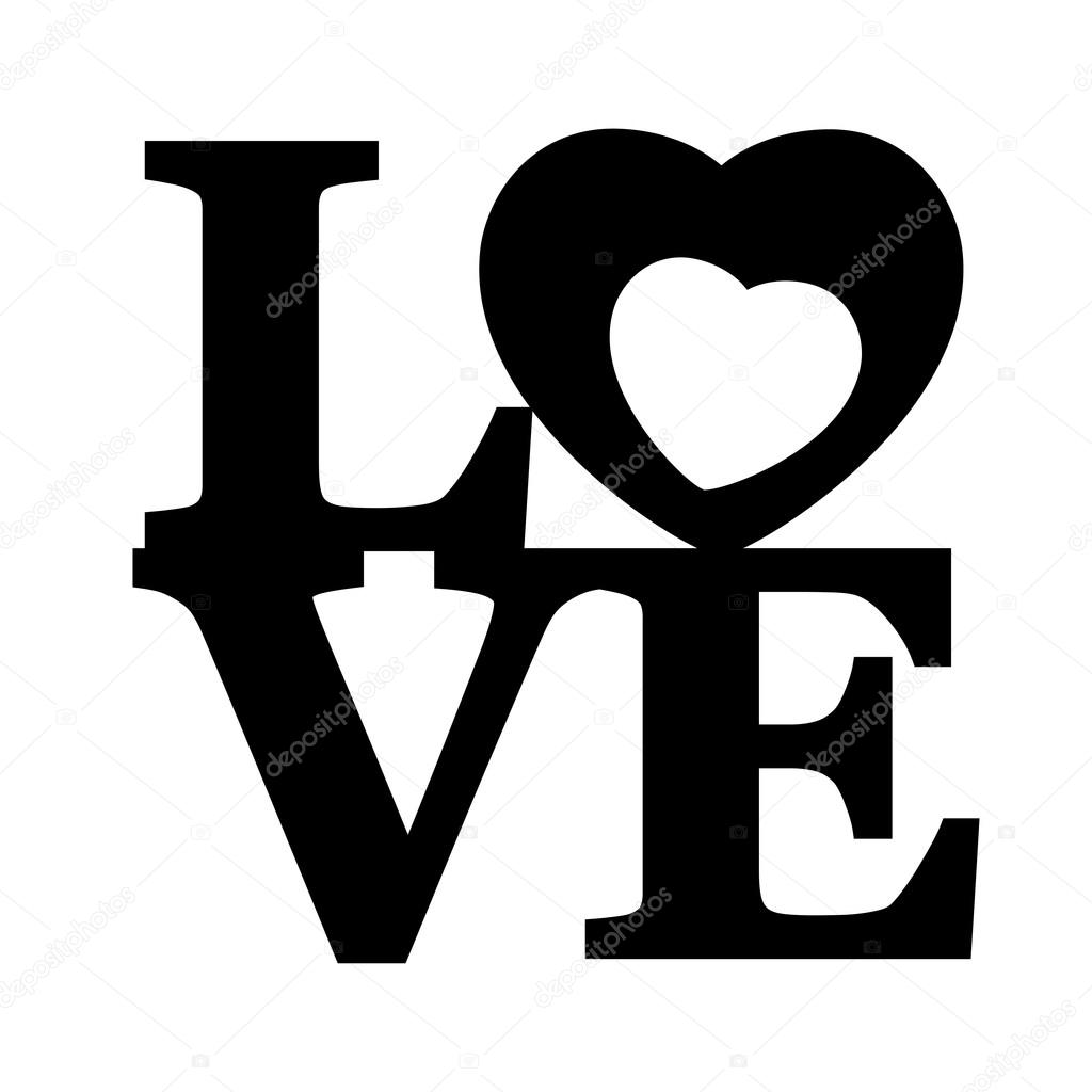 Gold Classy Love Heart L Letter Logo Stock Illustration