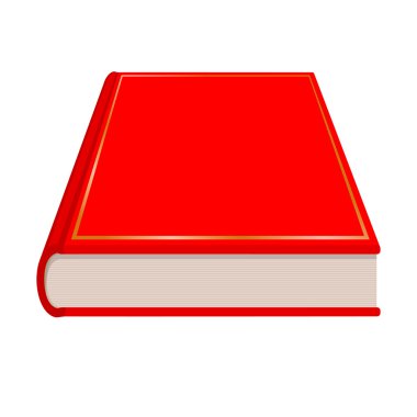 kırmızı kitap vektör