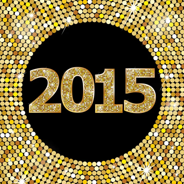 Felice anno nuovo 2015 — Vettoriale Stock