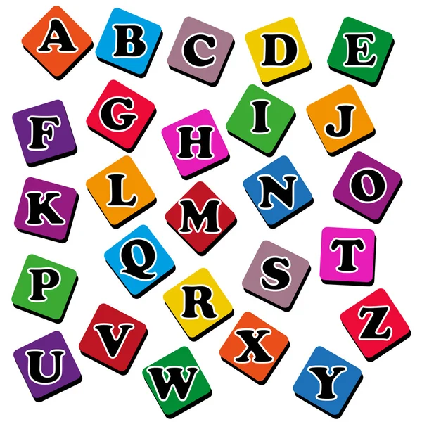 Alphabet — Stock Vector