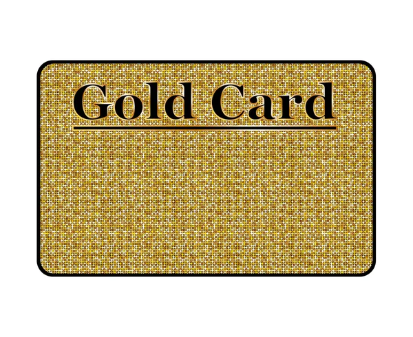 Carta d'oro — Vettoriale Stock