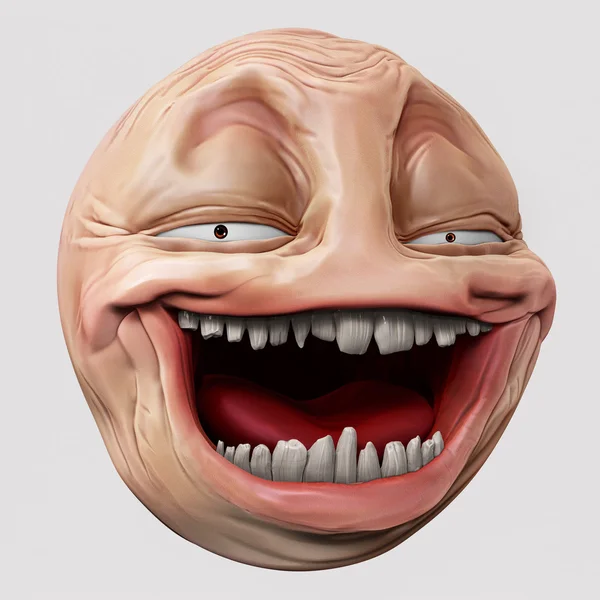 Hyper troll 3d illustration — Stock Photo, Image