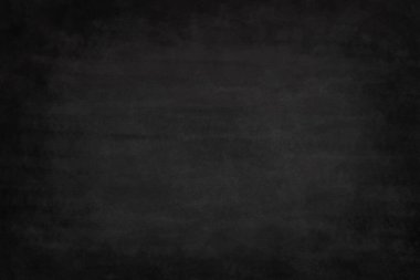 Tahta karatahta dokusu. Boş, koyu siyah, kirli tebeşir tahtası. Okul yönetim kurulu geçmişi beyaz tebeşir izleriyle dolu. Kafe, fırın, restoran menüsü şablonu. Grunge kopyalama alanı..