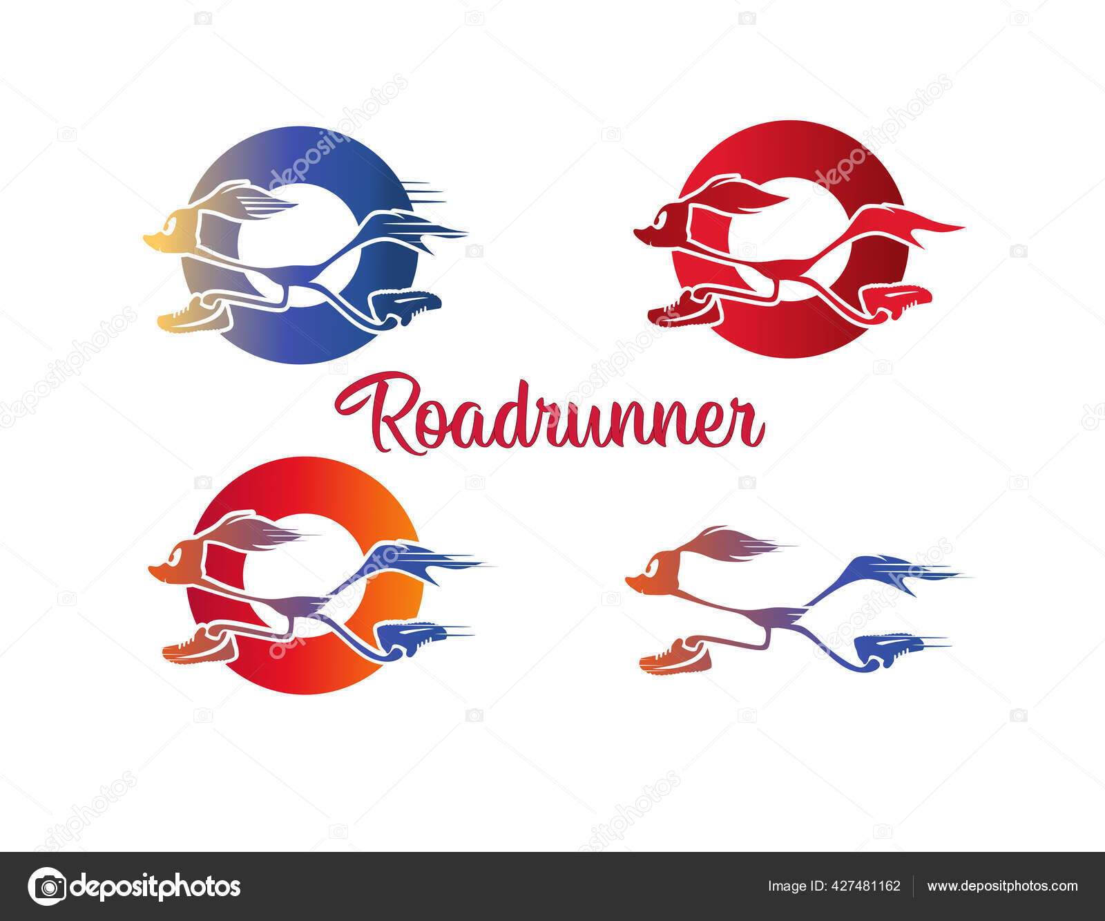 Sílhueta Vetorial Pássaro Corredor Estrada Correndo Tênis Logotipo Para Sua  Vetor de ©polina_raulina.mail.ru 427481162, image size:1600x1333
