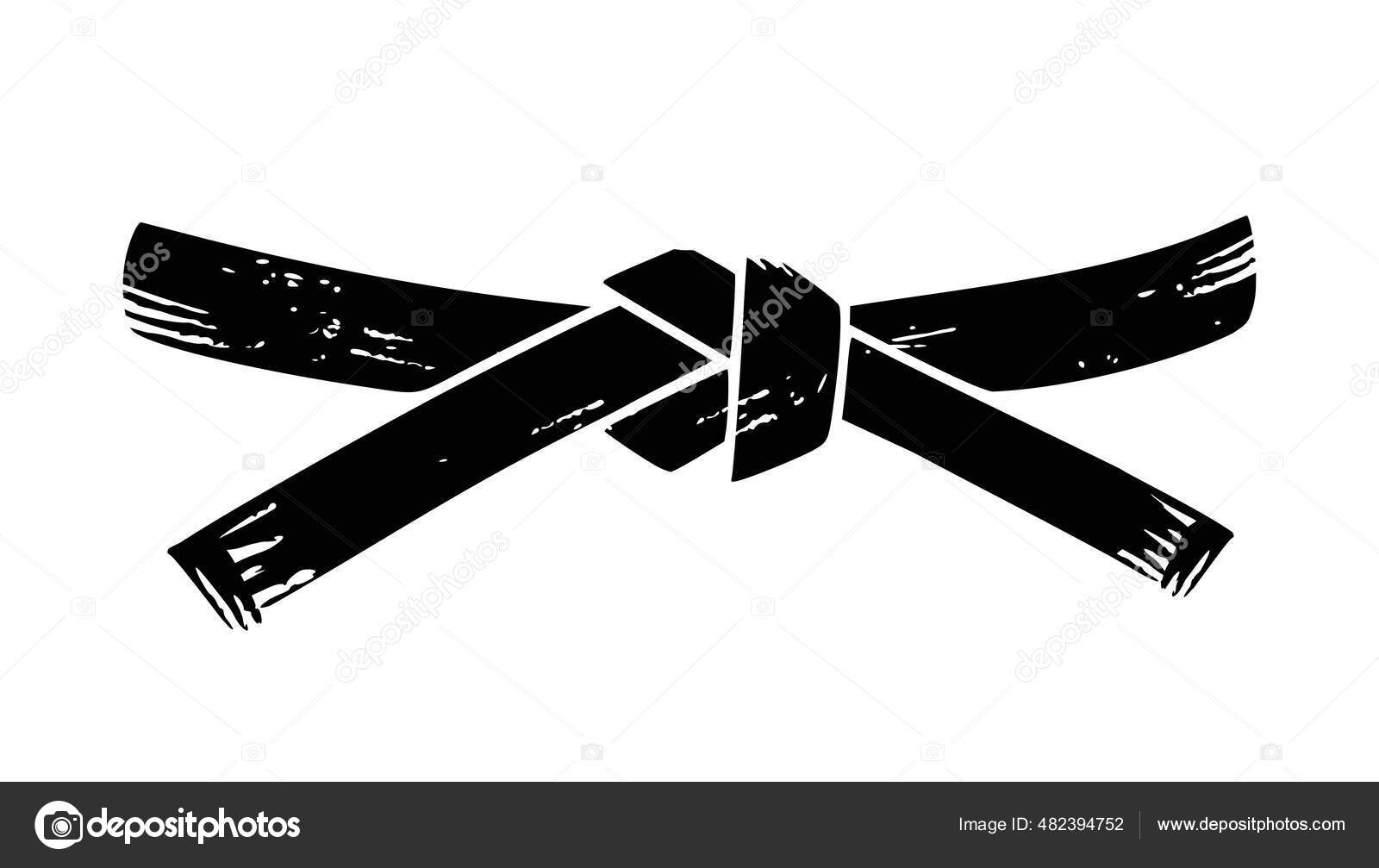Karate Belt Vector | lupon.gov.ph