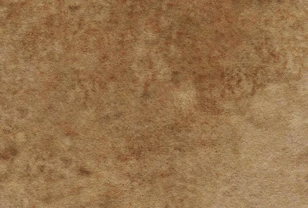 Brązowy Stary Akwarela Papier Tło Tekstury Wiek Zużyty Jasny Beżowy — Zdjęcie stockowe