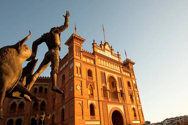 Madrid España Amanecer Plaza Toros Las Ventas — Foto de Stock