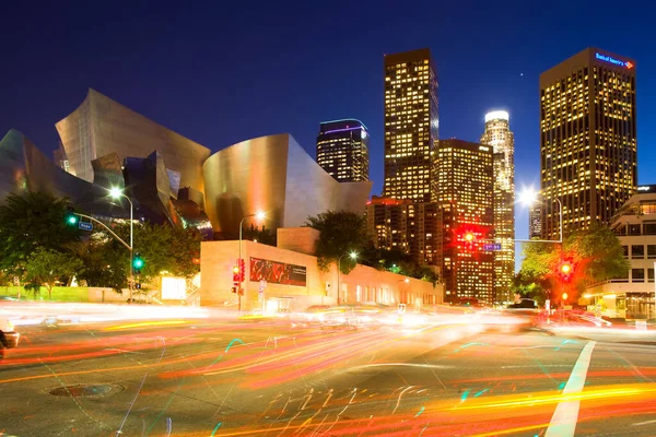 Los Angeles California Usa Cityscape Downtown Los Angeles Walt Disney — Stock fotografie