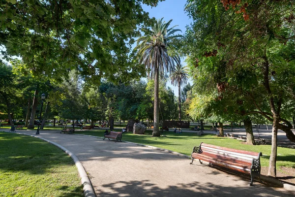 Santiago Region Metropolitana Chile View Forestal Park More Traditional Urban — Stock Photo, Image