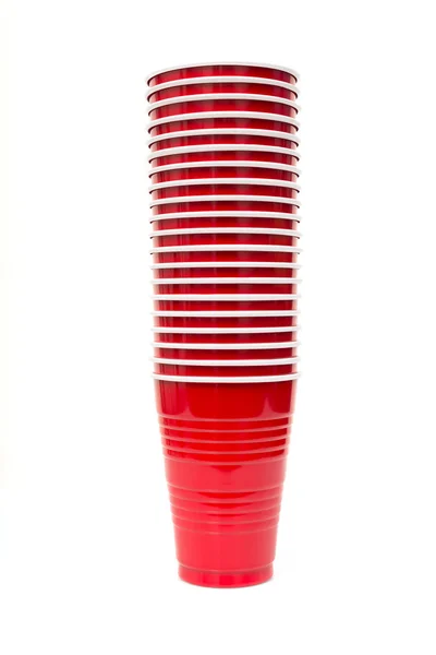 Vasos de plástico — Foto de Stock