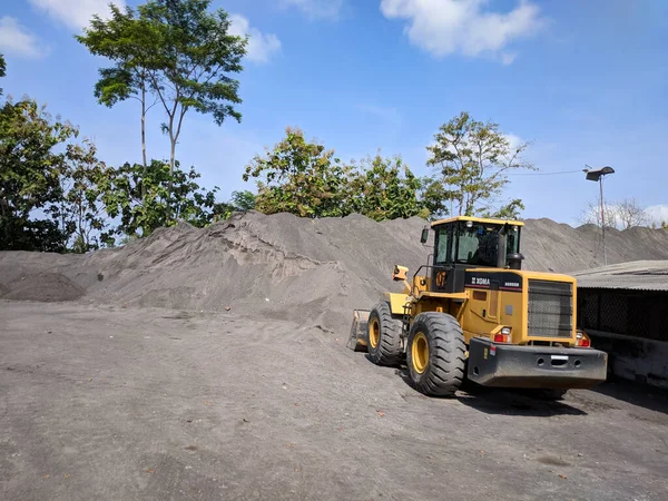 Lumajang Indonésia Maio 2021 Monte Semeru Mineração Areia Lumajang Regency — Fotografia de Stock