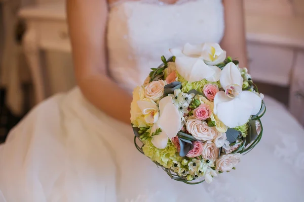 Bouquet de casamento close-up — Fotografia de Stock