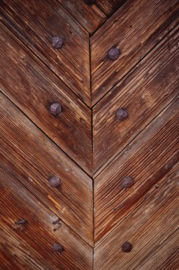 Arka plan olarak kullanılan eski, grunge ahşap paneller