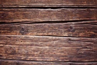 Arka plan olarak kullanılan eski, grunge ahşap paneller