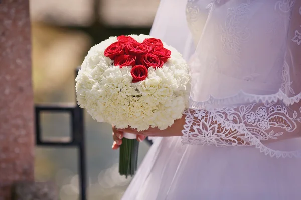 Bouquet de casamento close-up — Fotografia de Stock