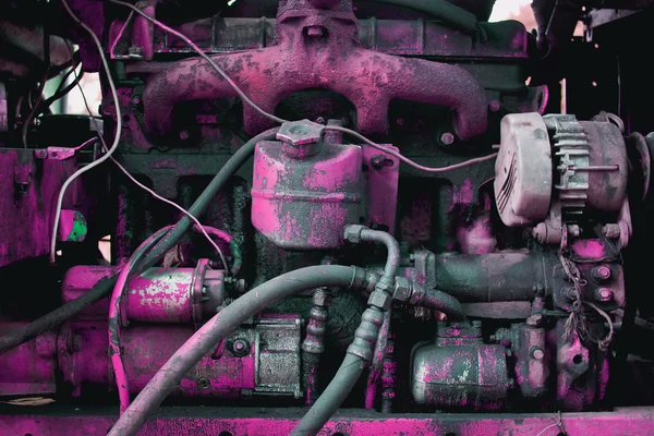Fecho do motor antigo — Fotografia de Stock