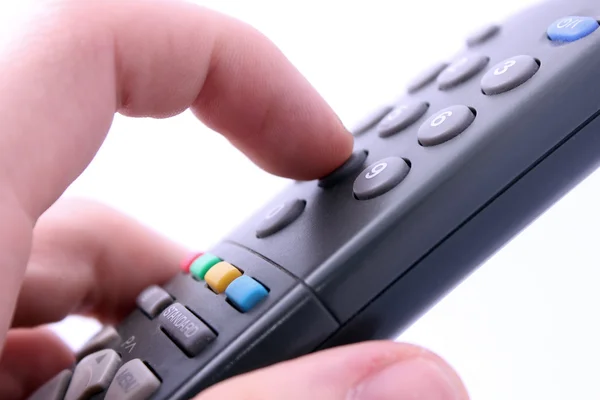 Uzaktan kumanda düğmesine basarak parmak