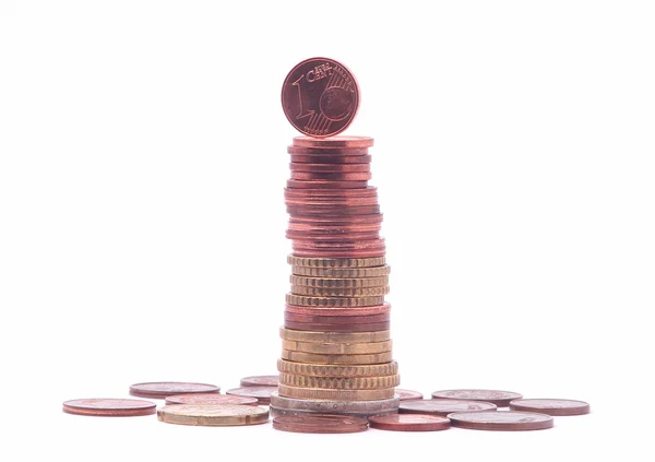 1 cent sikke kule üzerine