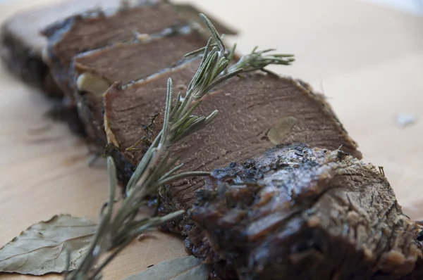 Braised beef — Stock Photo, Image