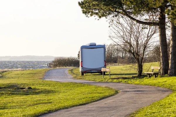 Camping in Roskilde — Stock Photo, Image