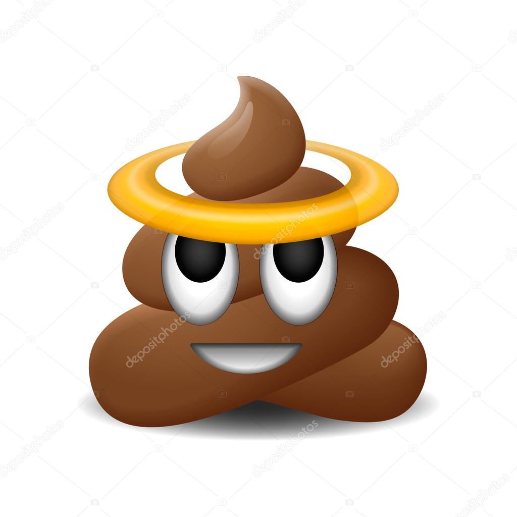 Emoji of holy shit with smiley face Stock Vector by ©ikopylove 107119920