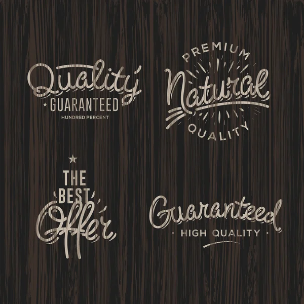 Labels de qualité Premium — Image vectorielle