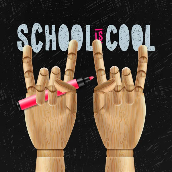 L'école est cool — Image vectorielle