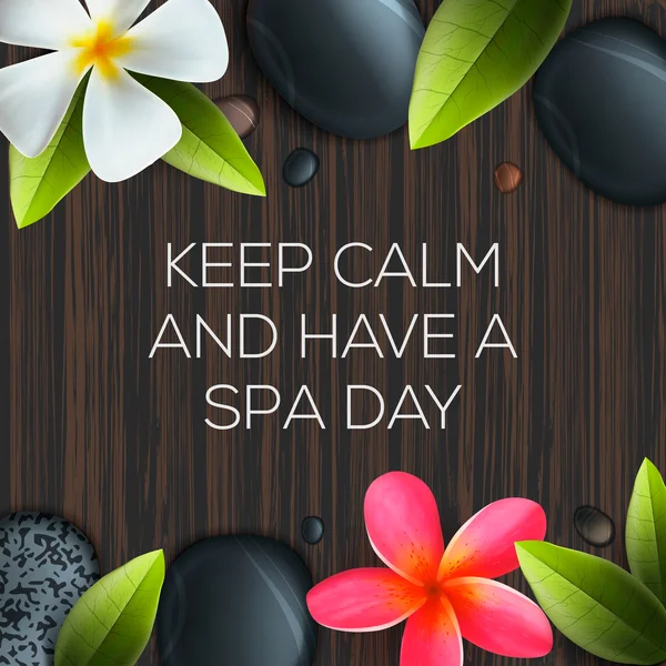 Sakin olun ve bir Spa gün var.