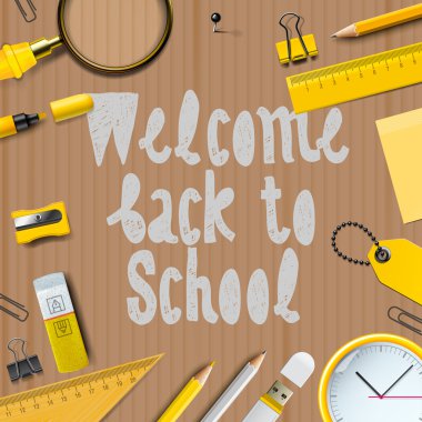 Okul şablona geri hoş geldiniz