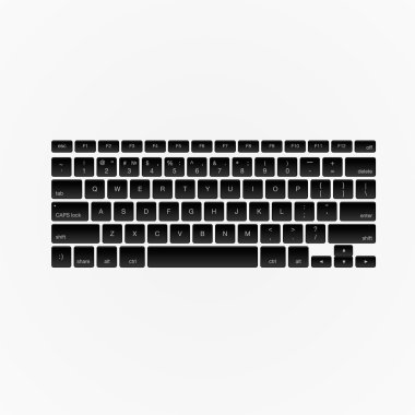 Bilgisayar klavye, izole