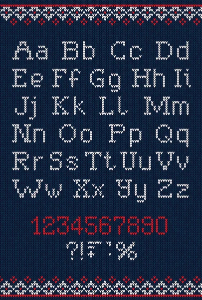 Handgemaakt abstract achtergrondpatroon met alfabet, uppe — Stockvector
