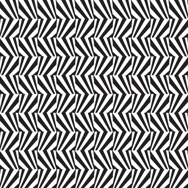 Abstrakt svart / vit texturerat geometriska seamless mönster. — Stock vektor