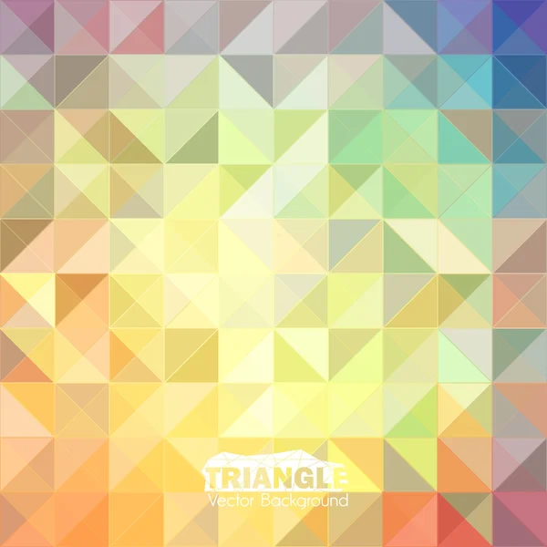 Abstrato colorido triângulo fundo — Vetor de Stock
