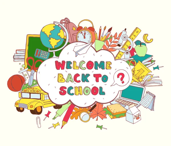 Vettoriali Stock Bentornato Illustrazioni Bentornato Royalty Free Depositphotos